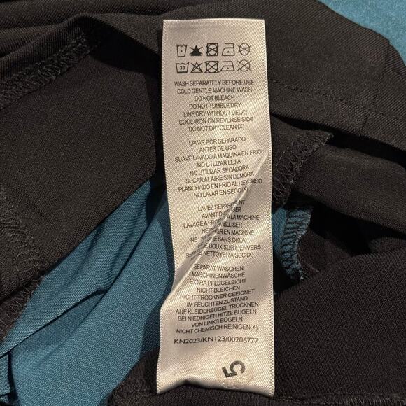 Avenue Top 3/4 Sleeve Asymmetrical Cowl Academia Minimalist Color Block 26/28 - Picture 5 of 6